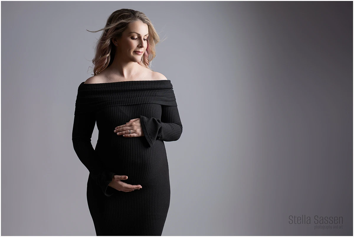 cape town black white maternity portraits 05